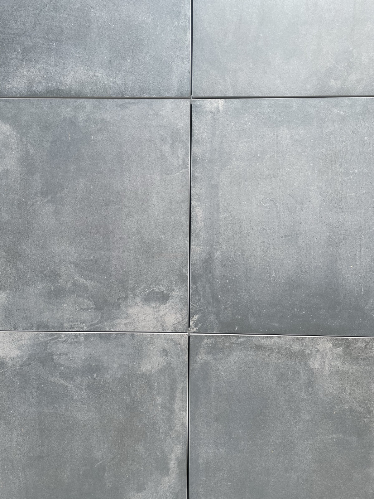 KRAFTceramika porcelain stoneware concrete look 60x60x3cm R11 rectified dark grey