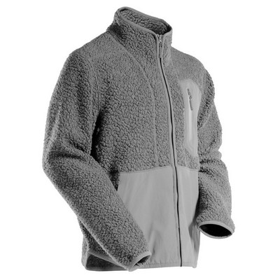 MASCOT® Customized Faserpelz Jacke m. Reißverschluss anthrazitgrau Gr. 3XL