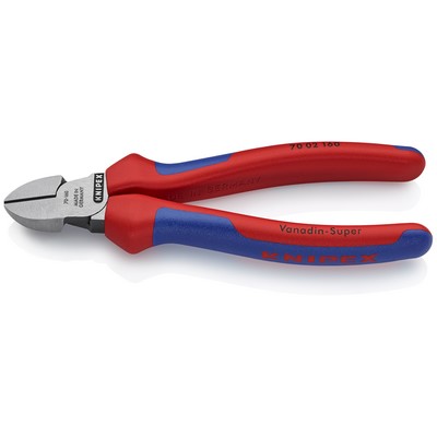 KNIPEX Diagonal cutters 160mm polished black atramentised - 70 02 160