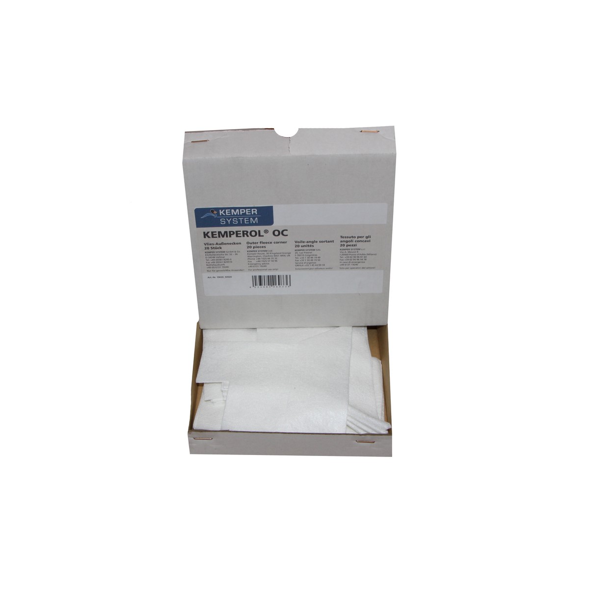 KEMPER KEMCO® OC fleece outside corners