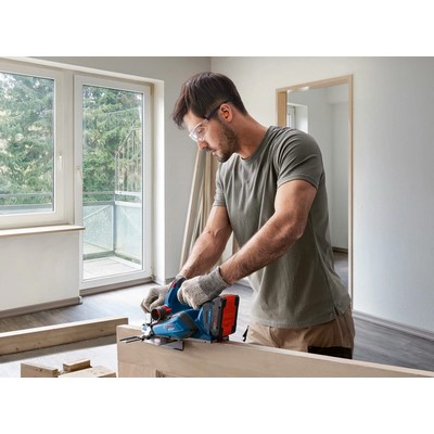 Bosch GHO 18V-26 PROFESSIONAL cordless planer in L-BOXX 238 with accessories