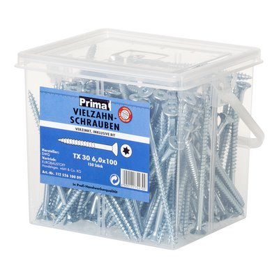 Łyżka wielozębna vz Prima z bitem TX 30 6,0x100mm - 150 sztuk