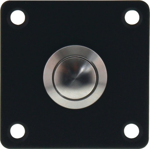 Bell plate 3419 H.42xW.42mm VA black