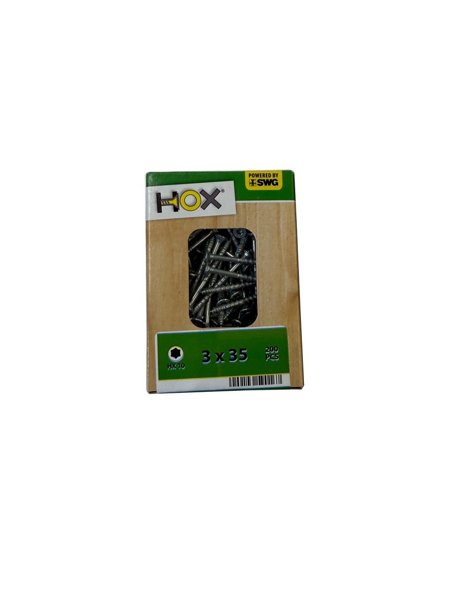 Profesjonalny skrobak do drewna SWG HOX SeKo vz TG 3 x 35 mm - 200 sztuk