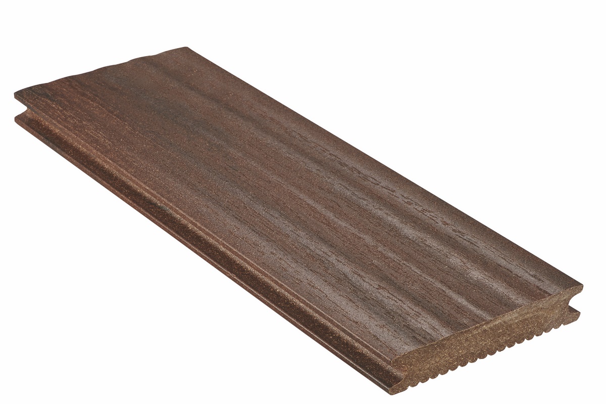 Deska NIF WPC "The popular select" 26x138x3000mm natural line kasztanowy brąz