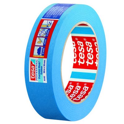 tesa® Precision Crepe Tape Plus Outer 50mx38mm 11 Blue - 4440