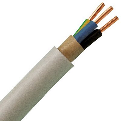 Kabel przeciwwilgociowy Kopp NYM-J 3x1,5qmm 25m
