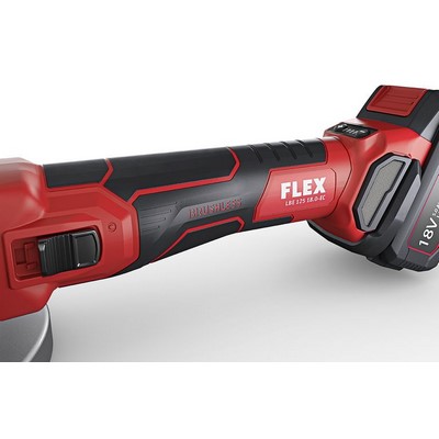 FLEX cordless angle grinder 18 V 125 mm LBE 125 18.0-EC C without battery and charger