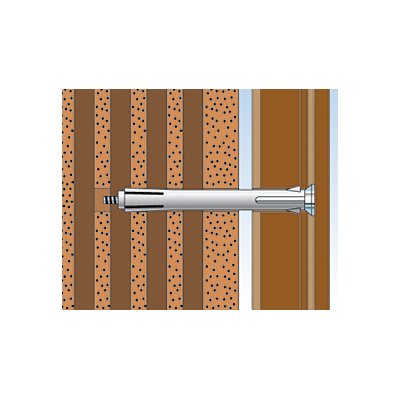Fischer metal frame dowel F 10 M 132 PU=100
