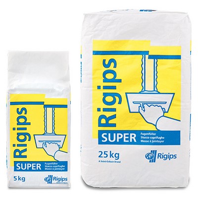 Rigips SUPER Joint Filler 25kg bag Filler and fine filler