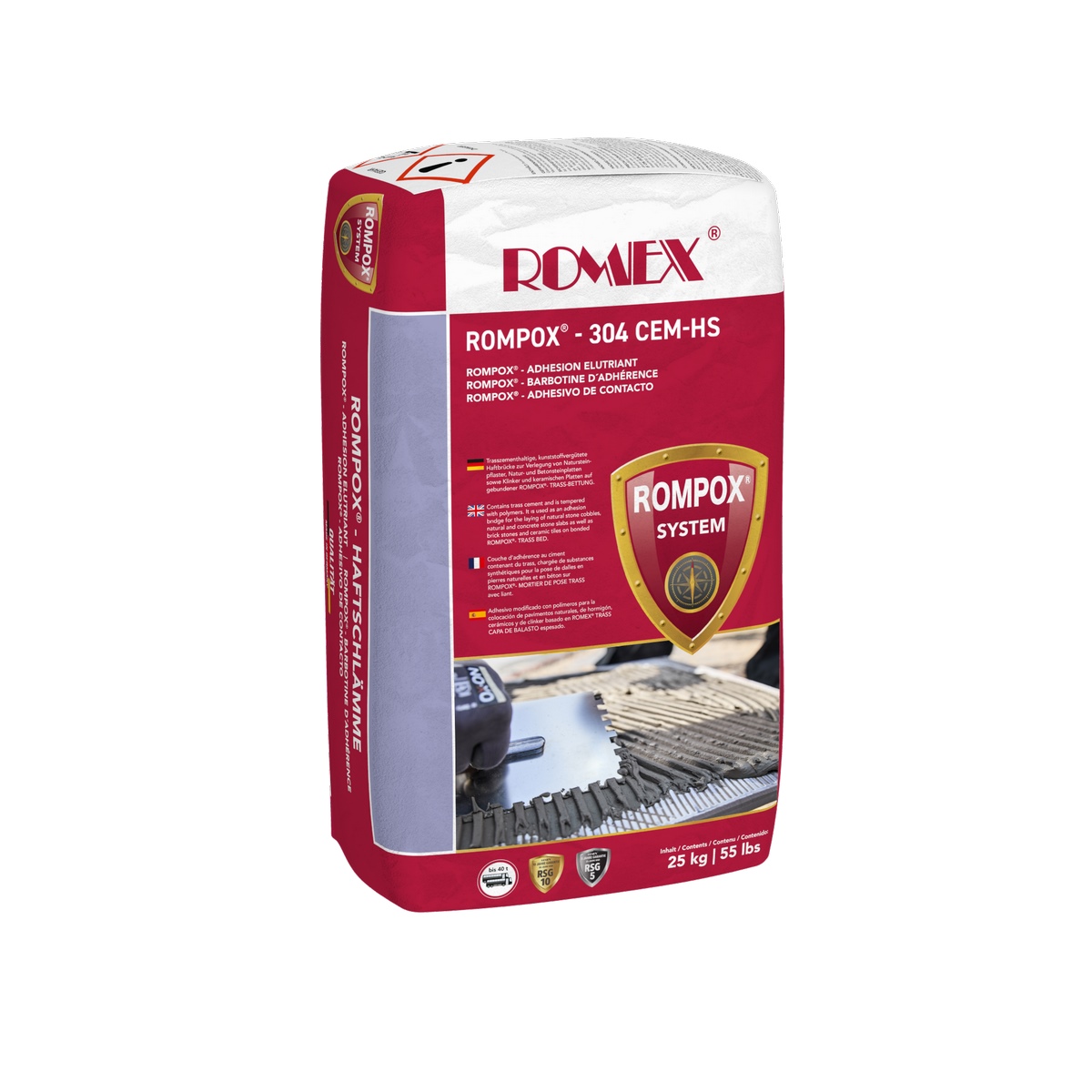 ROMPOX® - 304 CEM-HS Szlam wiążący zawierający trawę 25kg