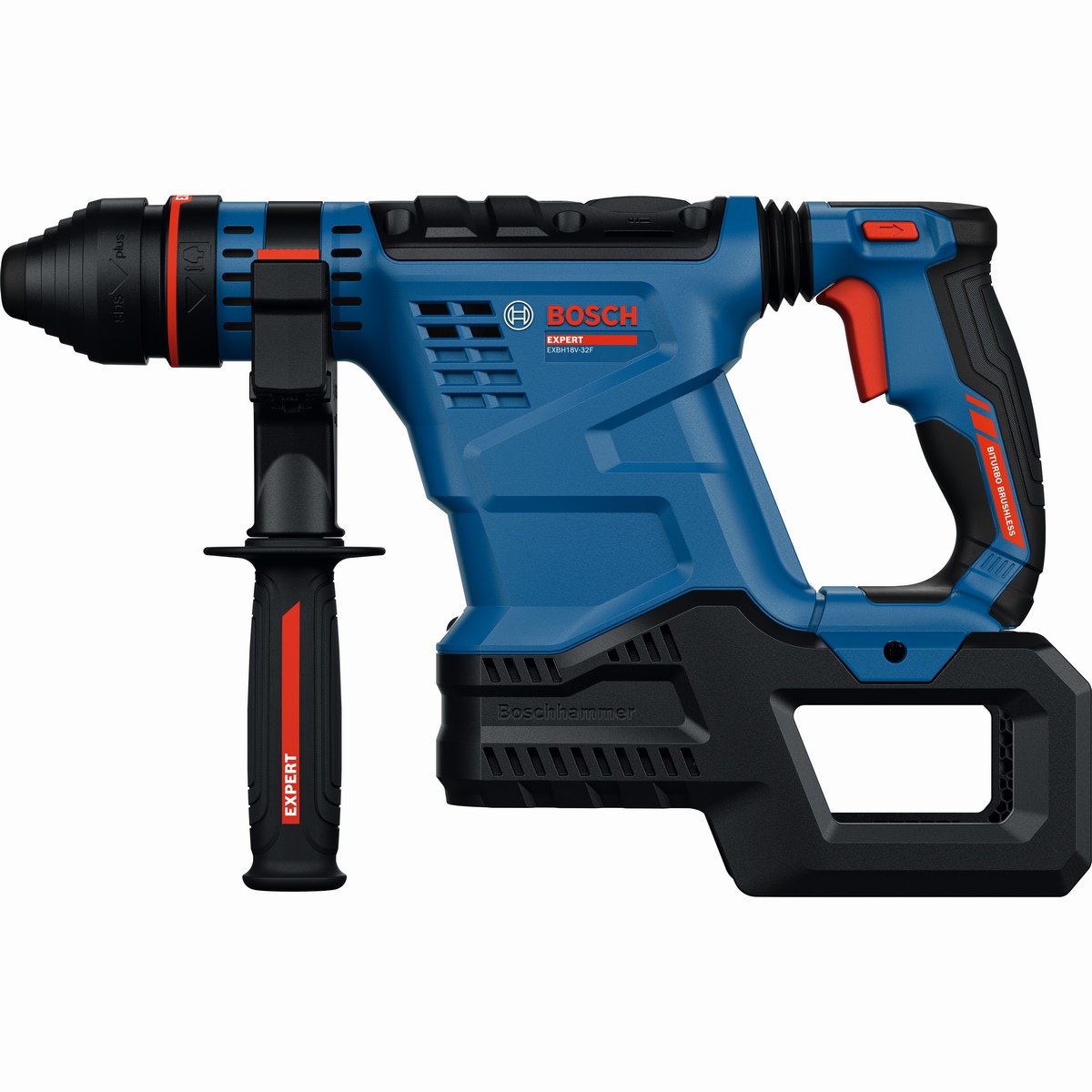 Bosch EXPERT cordless rotary hammer SDS plus EXBH18V-32F in L-BOXX