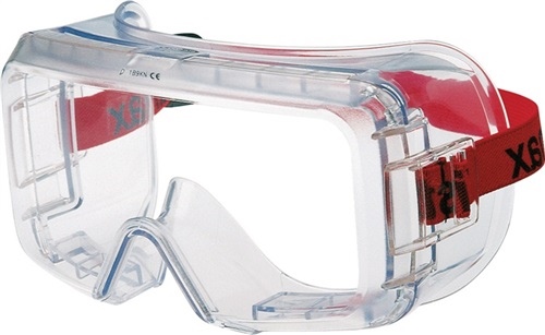 Vollsichtschutzbrille Vistamax VX EN 166 Rahmen klar.Kunststoffscheibe klar