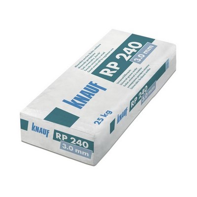 Knauf RP 240 3,0 mm biały 25 kg Mineralny tynk ryflowany