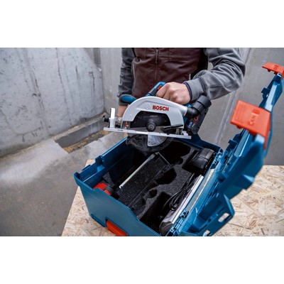 Akumulatorowa pilarka tarczowa Bosch GKS 18V-57-2 L PROFESSIONAL w zestawie L-BOXX 238