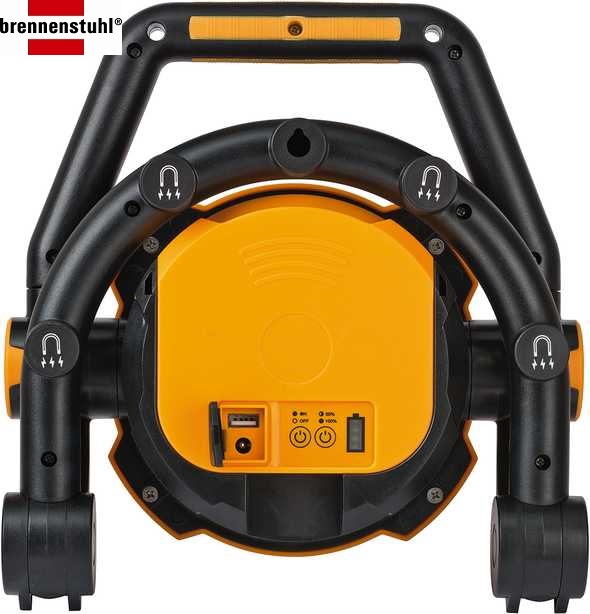 BS Przenośna ładowalna lampa LED z chipem 30W ML CA 130 F IP54