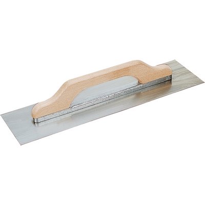 Triuso Swiss smoothing blade serrated stainless steel w. aluminium bar