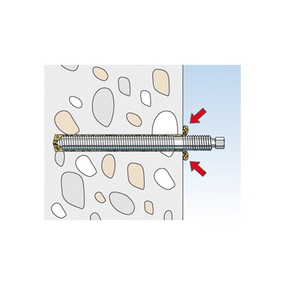 Fischer threaded rod RGM 12x160 PU=10
