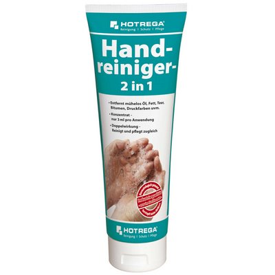 Hotrega Hand Cleaner 2 in 1 Tube 250ml