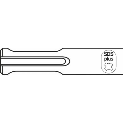 Bosch flat chisel SDS-Plus Long Life 250x20mm