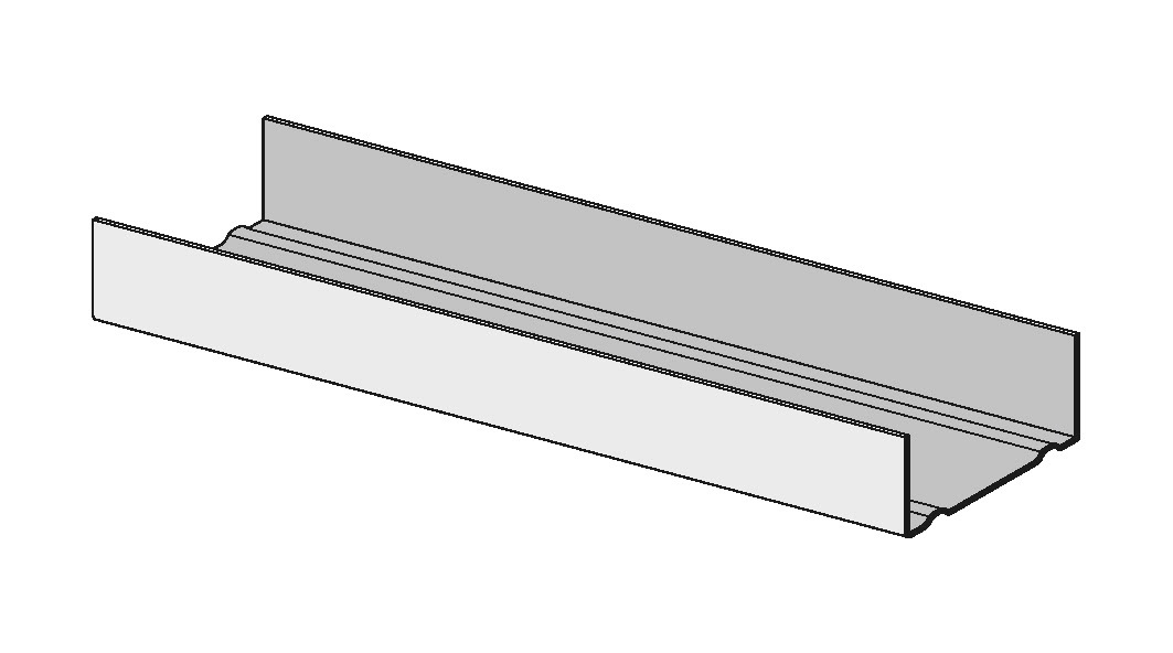 Knauf UW-Profil 70x40x06mm 4000mm