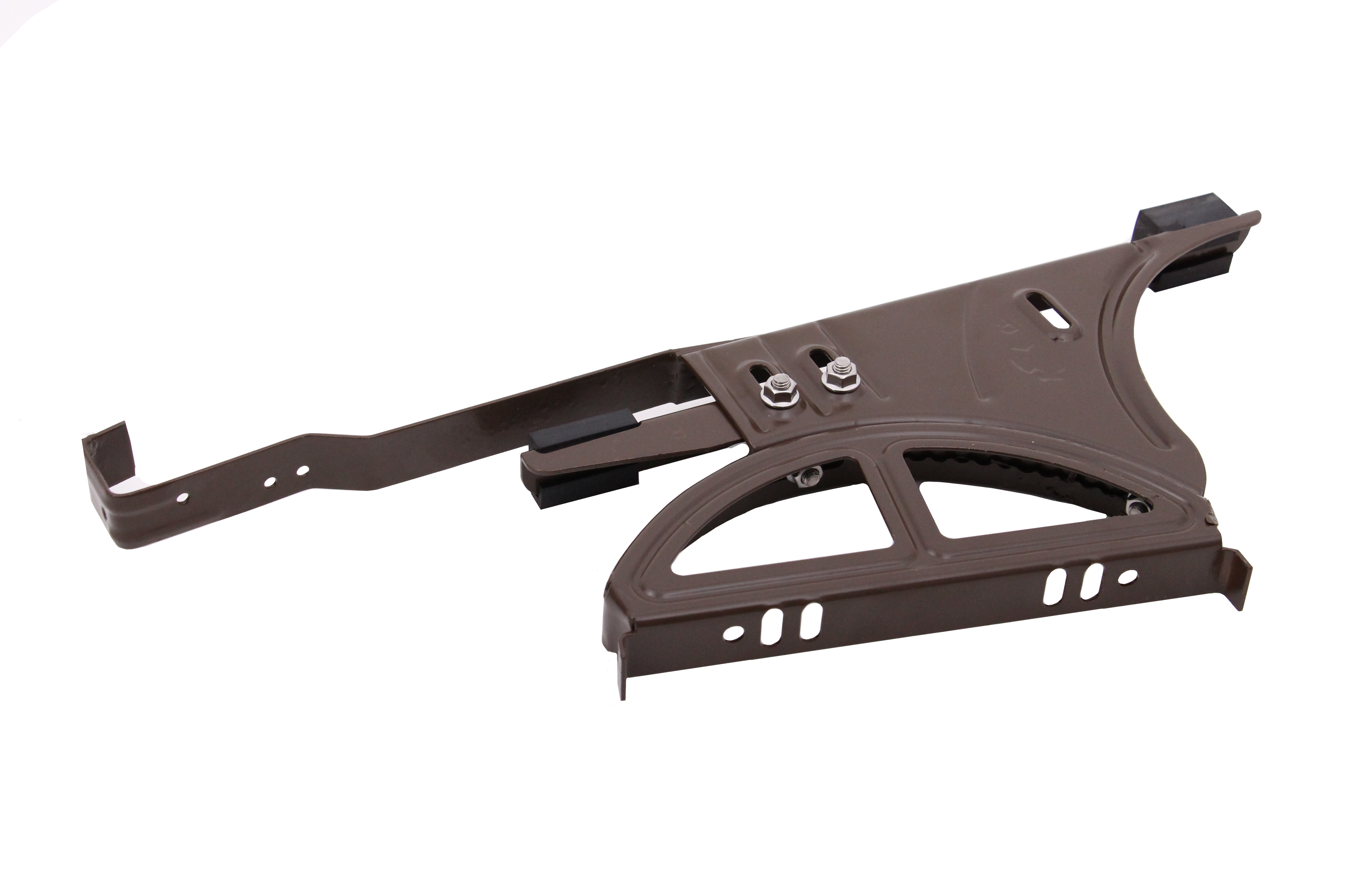 LEH PB UNI catwalk holder 250mm for hanging dark brown