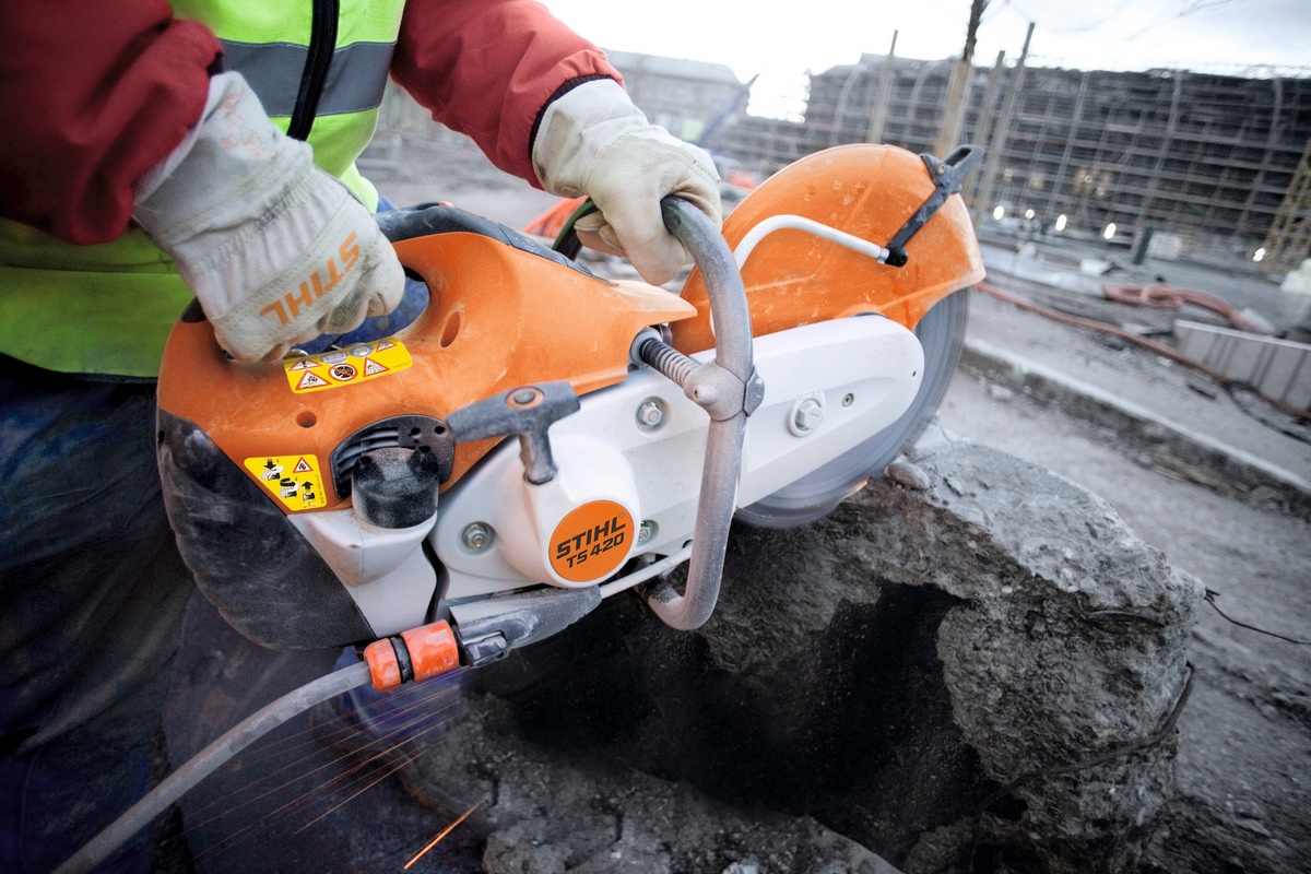 STIHL Benzin-Trennschleifer TS 420 Ø 350mm
