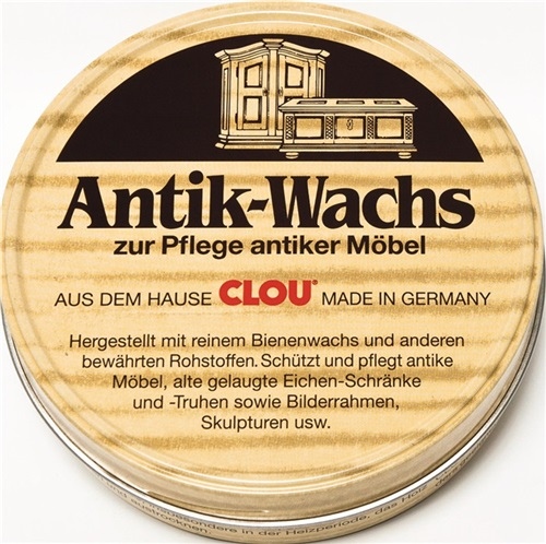 Antique wax solid natural 200 ml tin CLOU