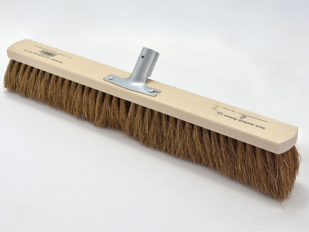 Broom coir 40cm w. metal handle holder Ø 28mm SCS-COC-00196
