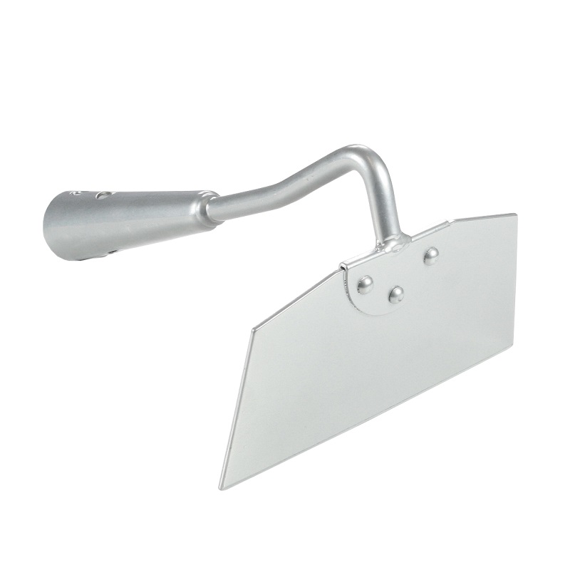 Ideal weed hoe high form o. handle ground blade silver
