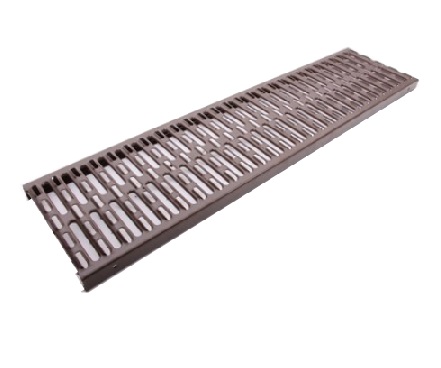LEH PB Kratka zabezpieczająca 250x1000mm ciemnobrązowa