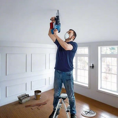 Bosch cordless rotary hammer with SDS plus GBH 18V-21 2x4.0 Ah in L-BOXX