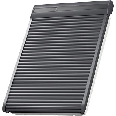 Velux solar roller shutter SSL UK08 0000S Aluminium dark grey