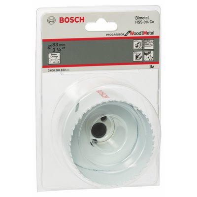 Bosch hole saw Progressor wood/metal Ø83mm