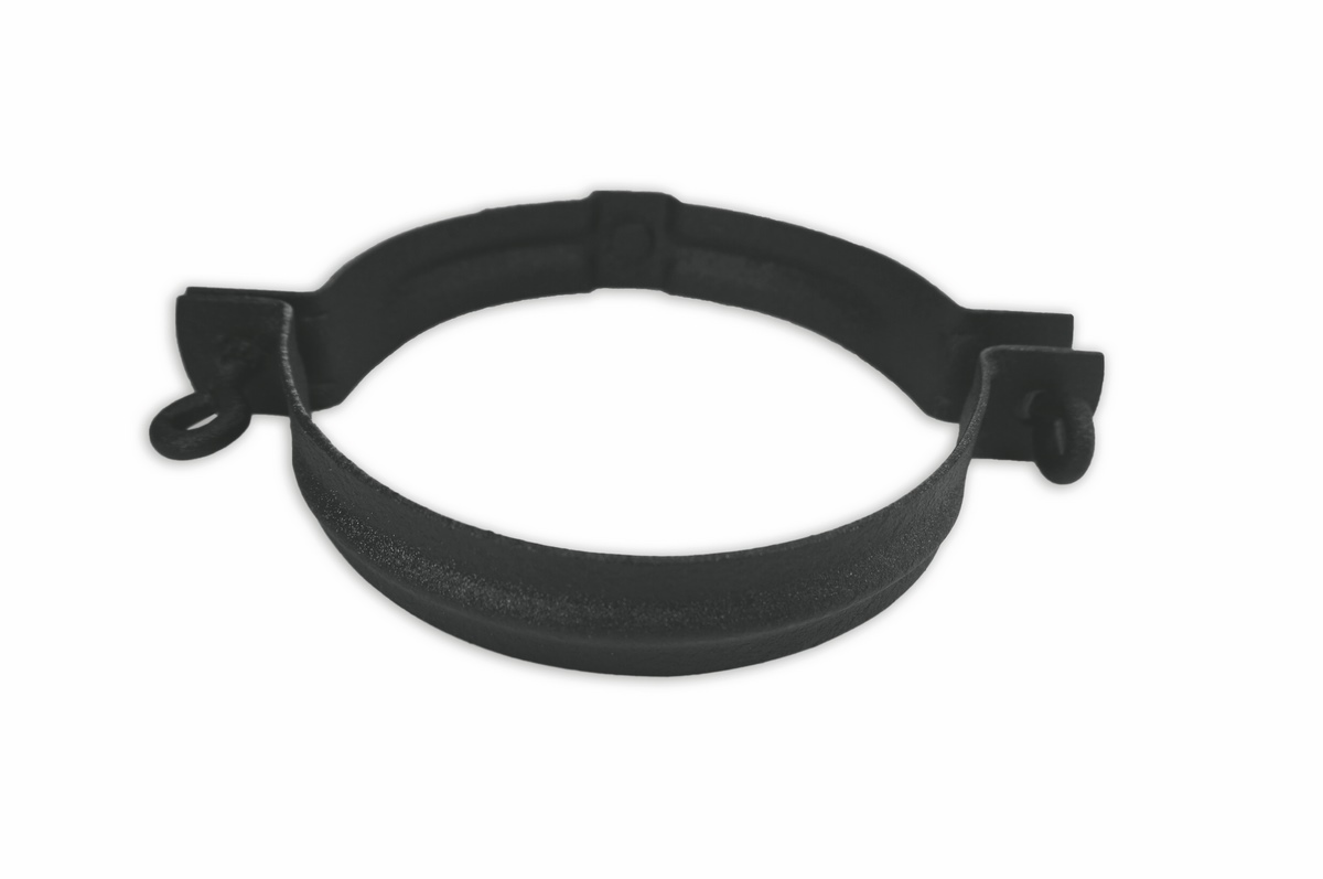 Haushaut standpipe clamp steel vz DN 100 M10 Anthracite Pearls