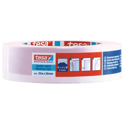 tesa® Duo Masking Tape Outer 25mx25mm - 4836