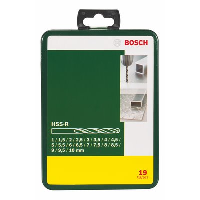 Bosch metal drill bit set HSS-R 19 pcs.