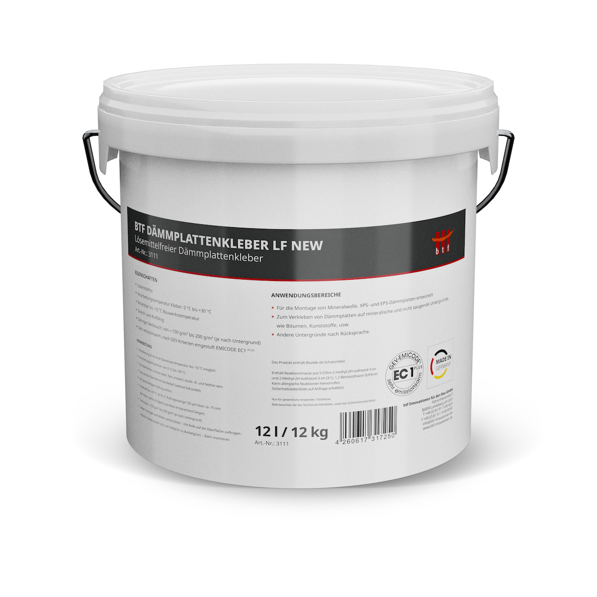 btf klej do płyt izolacyjnych LF NEW 12kg