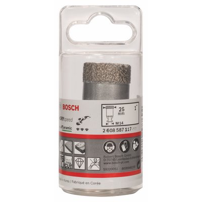 Bosch diamond dry drill Dry Speed Best Ceramic 25x35mm