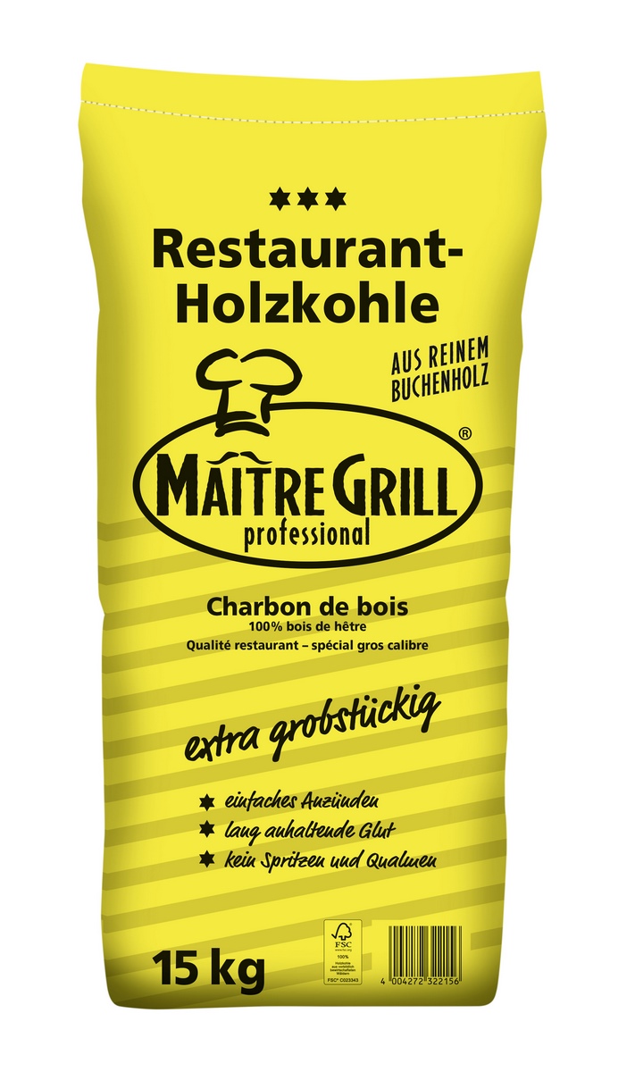 Maitre Grill węgiel bukowy15kg 52001