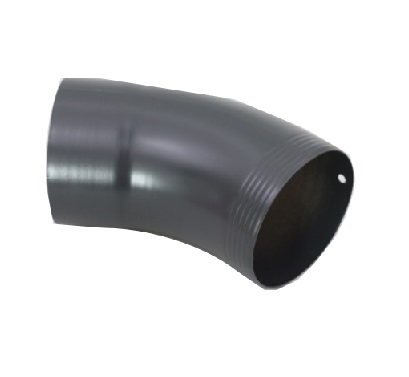 PREFA pipe bend 40degree D 100mm anthracite