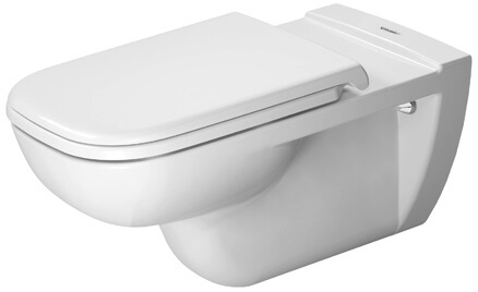 WC wiszące D-Code 700 mm WC z funkcją spłukiwania. bez barier. biały