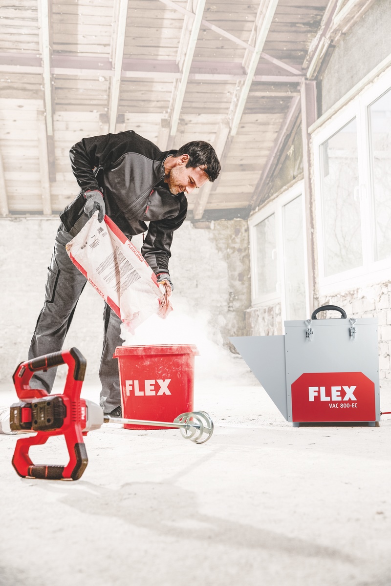 FLEX VAC 800-EC Air Protect 14 Set Luftreiniger mit HEPA-14 Filter