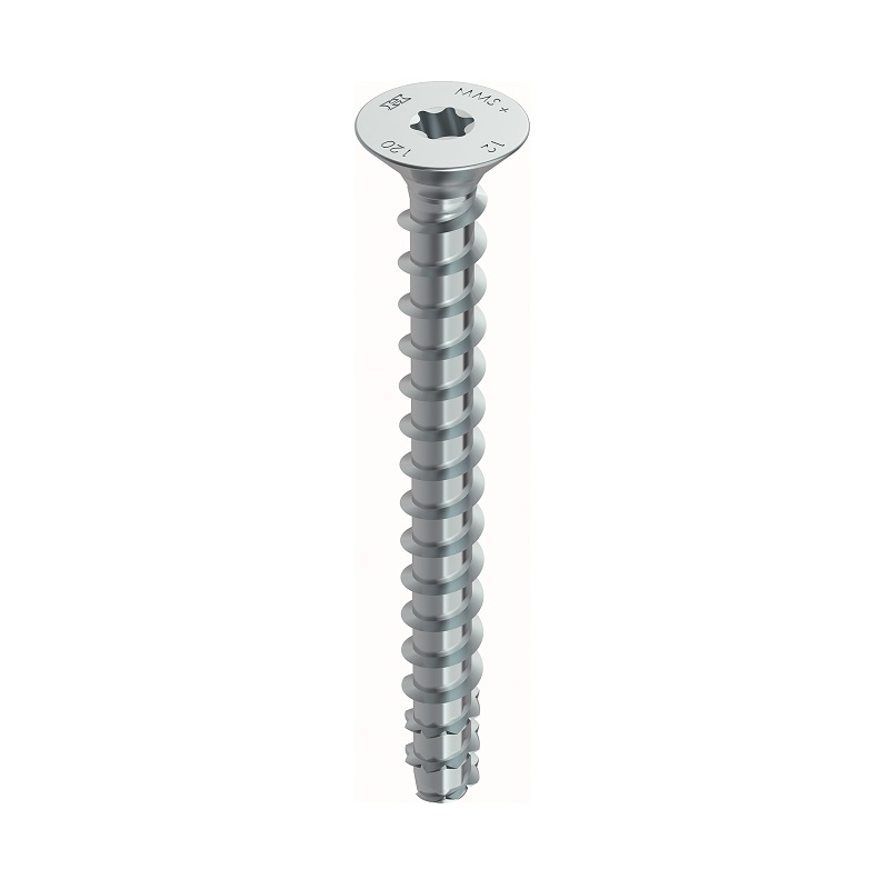 MULTI-MONTI-plus Senkkopfschraube 6x80 T-Drive vz blau TG