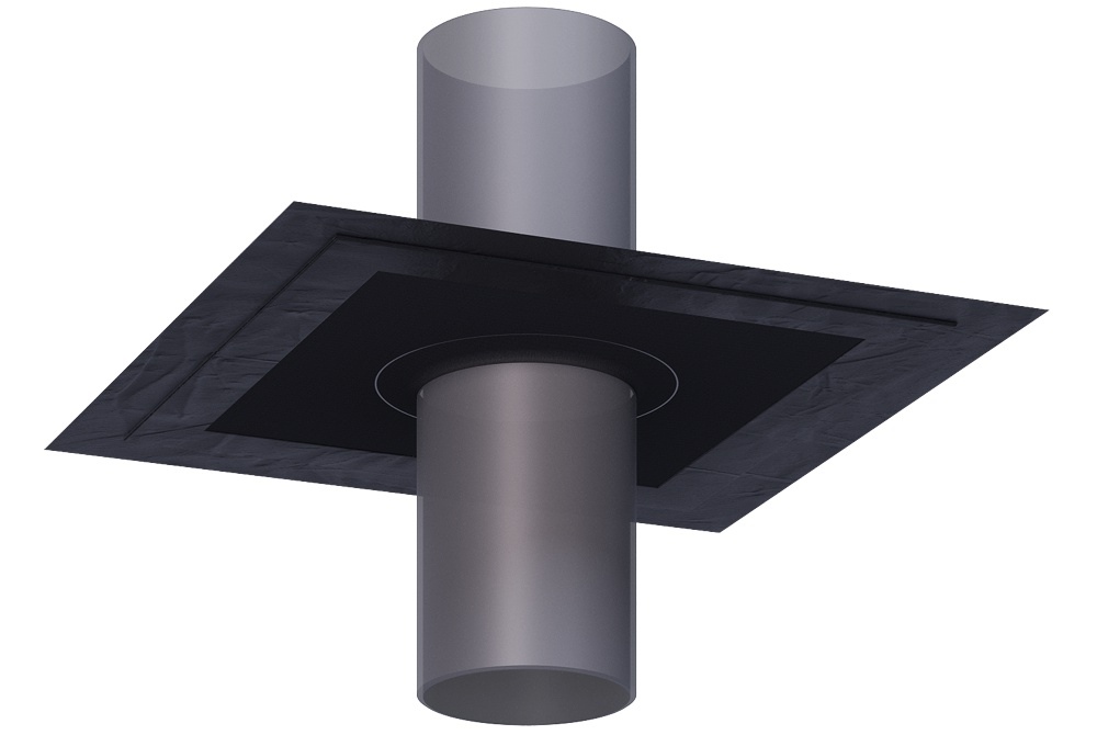 ALUJET Rohrmanschette 70 / 90 / 110 / 150 mm - 5 St. / Beutel