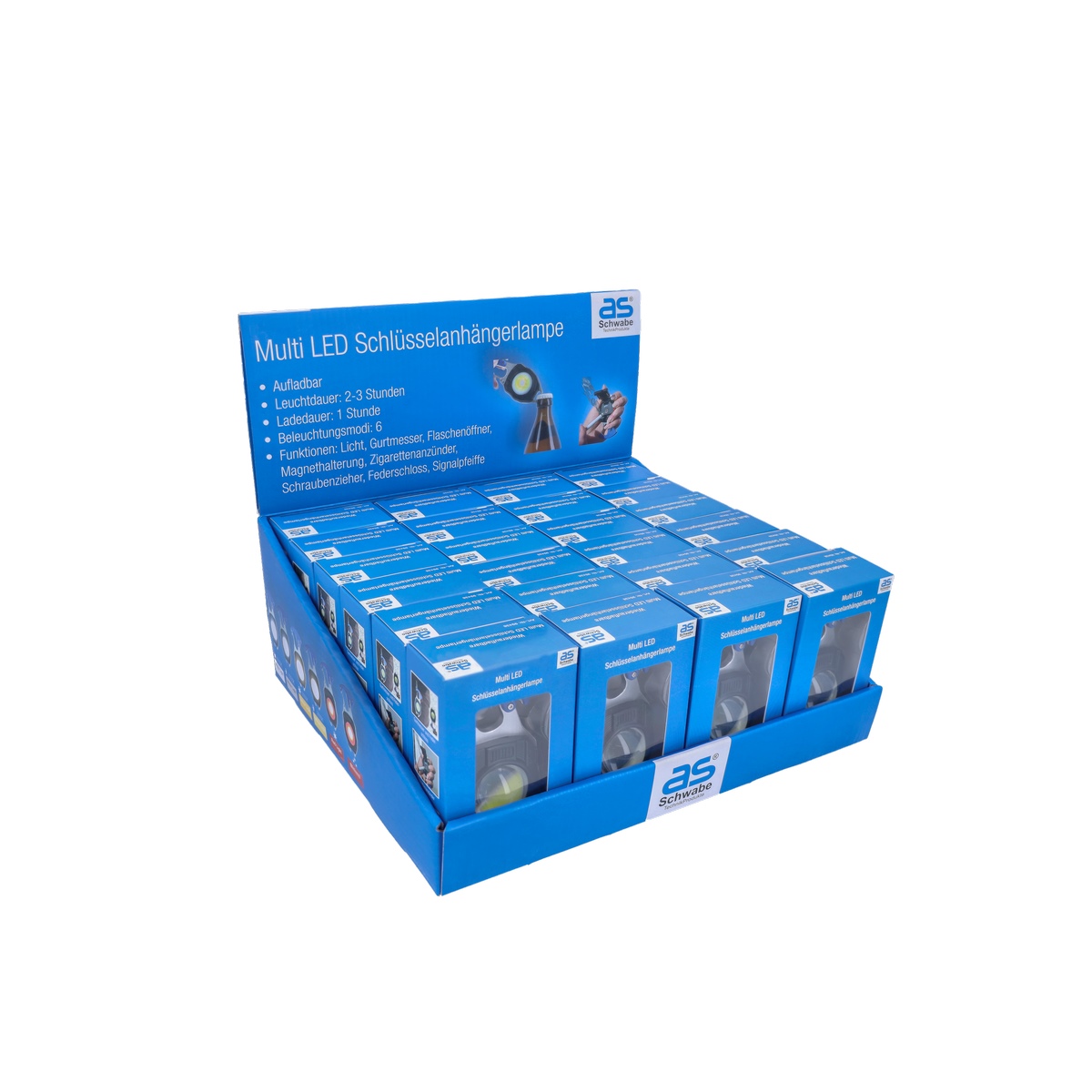 Schwabe Multi LED Schlüsselanhängerlampe