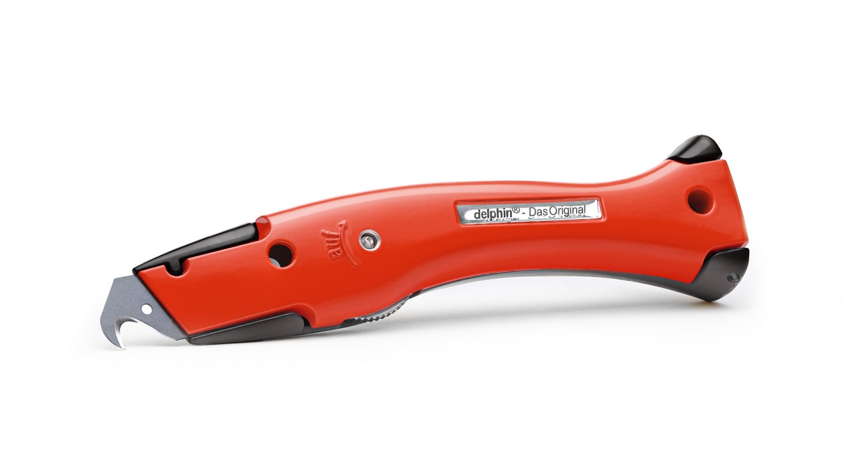 Delphin®-03 Club Edition Black-Red Universal Knife incl. plastic sheath