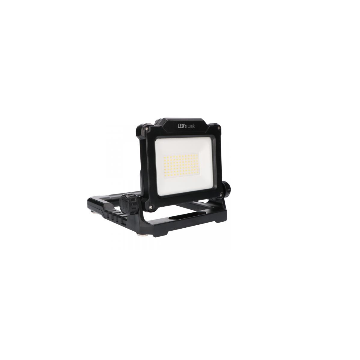 Shada LED rechargeable spotlight 24W 2500lm 5000K incl. 4 adapters 3-step dim.