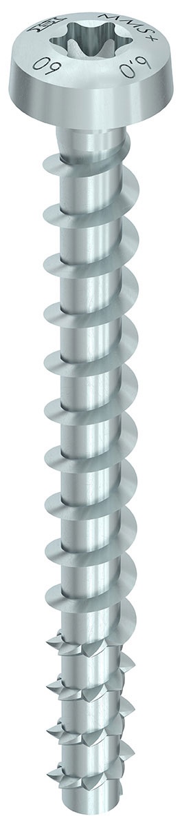 Heco-Multi-Monti MMS+ P niebieski vz T-30 6x35 mm kotwa wkręcana Panhead