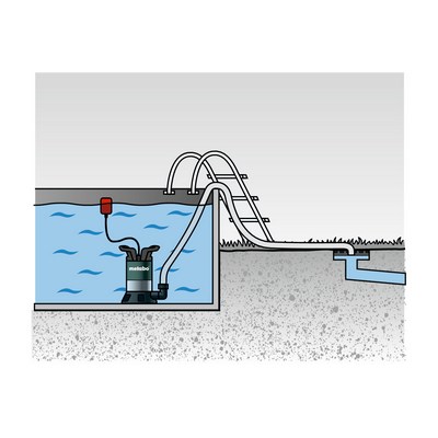 Metabo clear water submersible pump TP 6600
